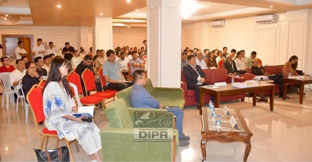 A section of the participants attending the extensive awareness campaign on the New Income Tax Act, 2025 held as part of the nationwide outreach initiative ‘PRARAMBH 2026’ at Hotel Grand Maspel, Dimapur on May 14. (DIPR Photo)